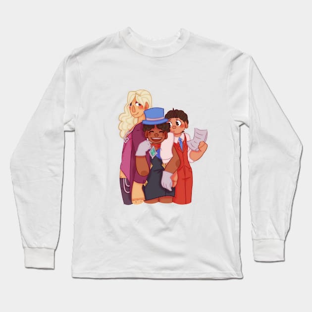 Klavier, Trucy, and Apollo Long Sleeve T-Shirt by Pau!